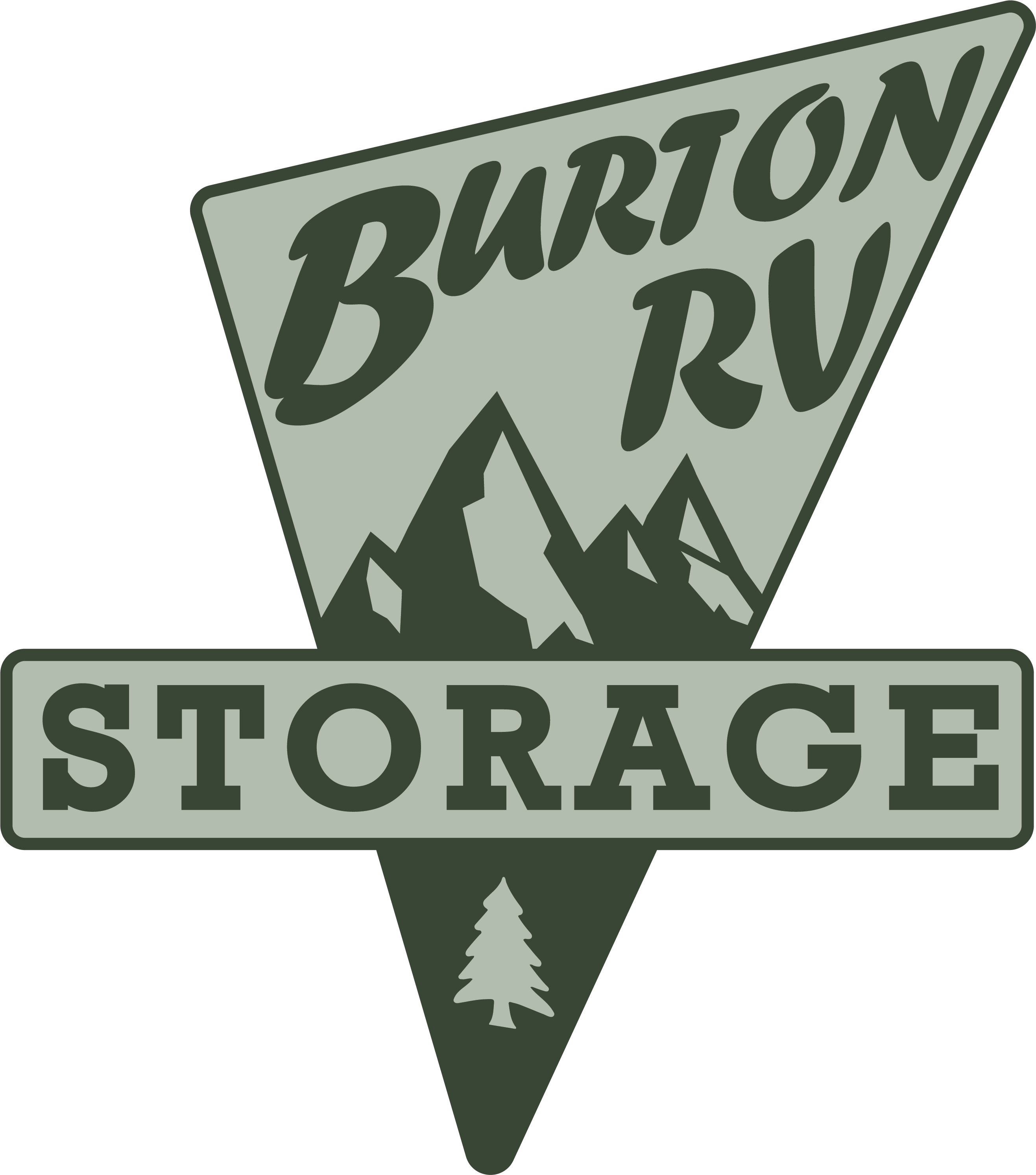 Burton RV Storage Logo